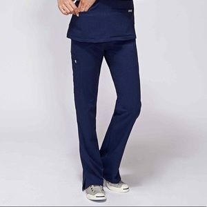 Figs KADE navy cargo scrub pants